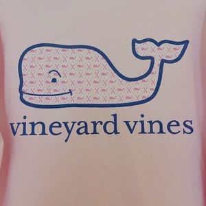Limited Edition Vineyard Vines Breast Cancer Long Sleeve Tee